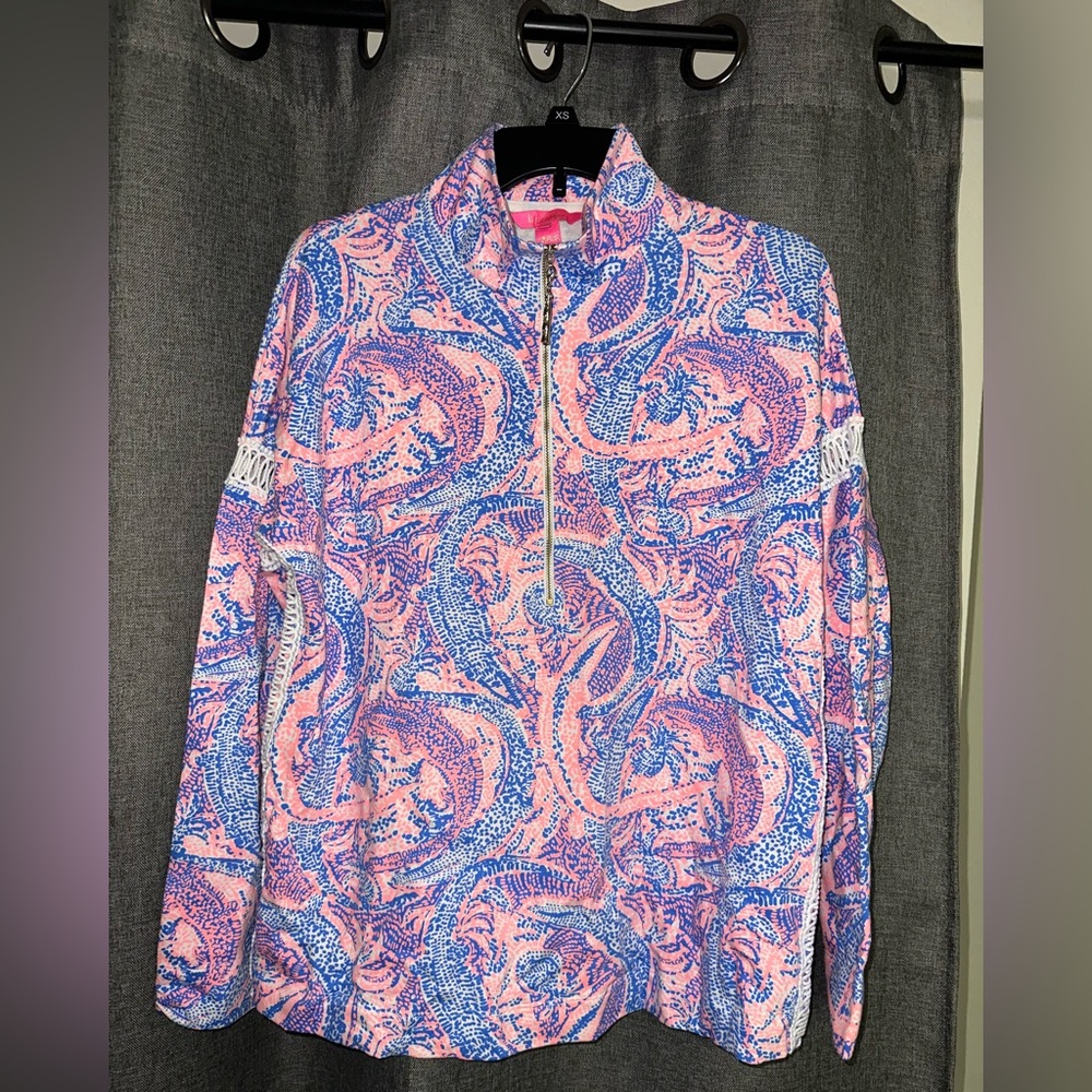 Small Lilly Pulitzer Half-Zip Pullover (NWOT)